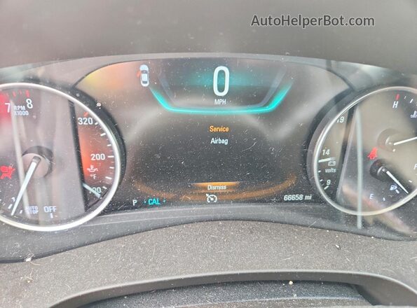 1G4ZP5SS2HU126763 2017 BUICK LACROSSE White Instrument cluster view