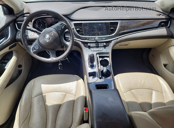 1G4ZP5SS2HU126763 2017 BUICK LACROSSE White Dashboard view