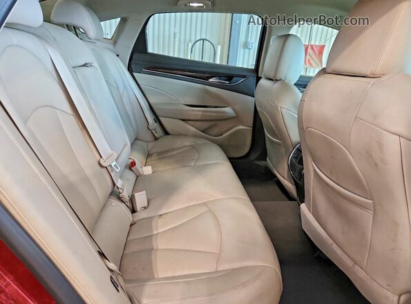 1G4ZP5SS2HU179463 2017 BUICK LACROSSE Темно-бордовый Вид задних сидений