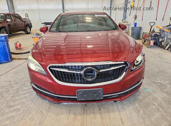 1G4ZP5SS2HU179463 2017 BUICK LACROSSE Темно-бордовый Вид спереди