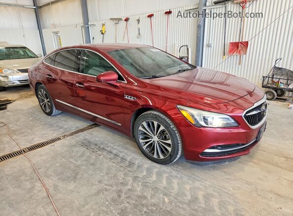 1G4ZP5SS2HU179463 2017 BUICK LACROSSE Темно-бордовый Передняя правая четверть