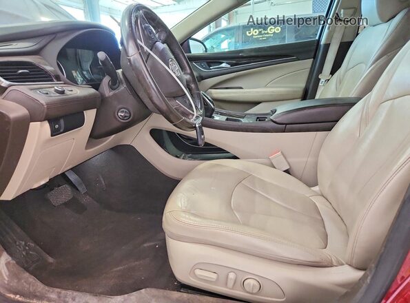 1G4ZP5SS2HU179463 2017 BUICK LACROSSE Темно-бордовый Вид салона спереди