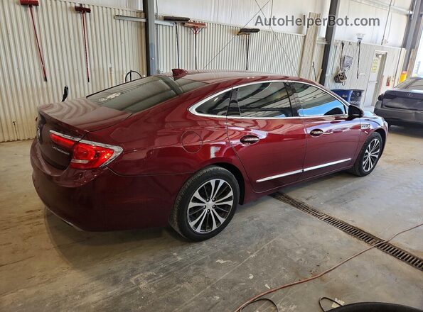 1G4ZP5SS2HU179463 2017 BUICK LACROSSE Темно-бордовый Задняя правая четверть