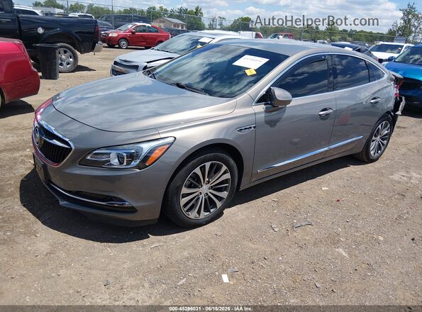 1G4ZP5SS6HU184441 2017 BUICK LACROSSE Gray წინა მარცხენა ხედი სამი მეოთხედიდან