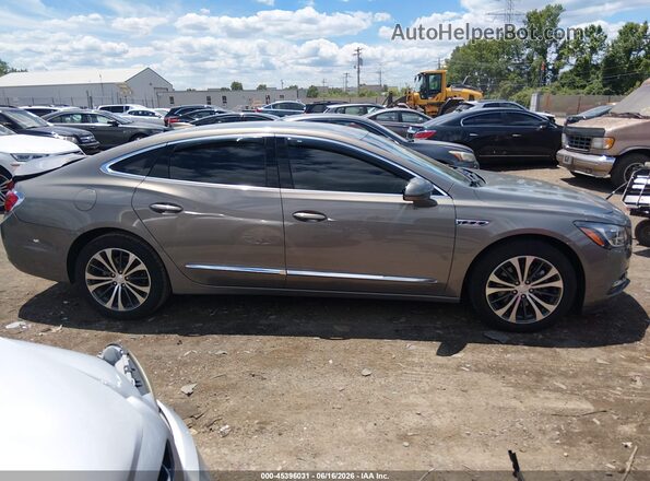 1G4ZP5SS6HU184441 2017 BUICK LACROSSE Gray უკანა სალონის ხედი