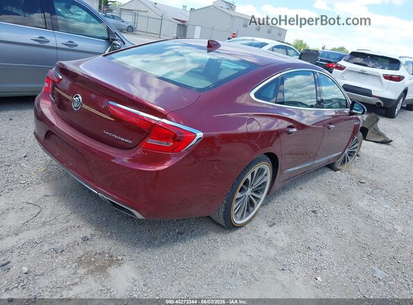 1G4ZP5SS8HU123169 2017 BUICK LACROSSE Red Задня права чверть