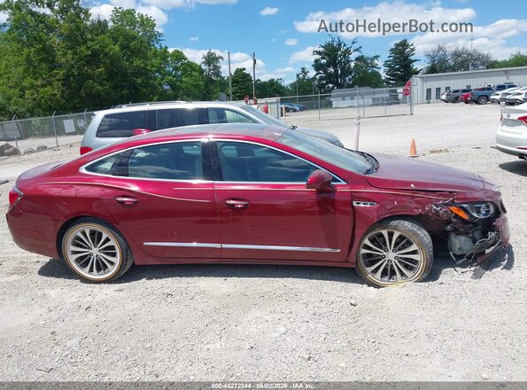 1G4ZP5SS8HU123169 2017 BUICK LACROSSE Red Вид задньої частини салону