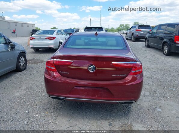 1G4ZP5SS8HU123169 2017 BUICK LACROSSE Red 