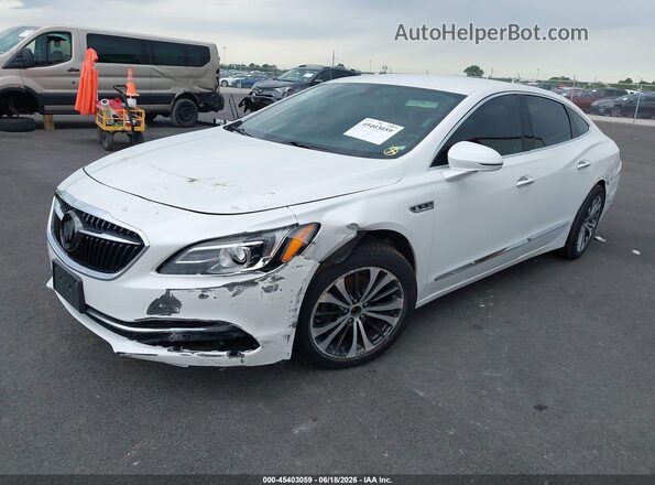 1G4ZP5SS8HU161680 2017 BUICK LACROSSE White Front left