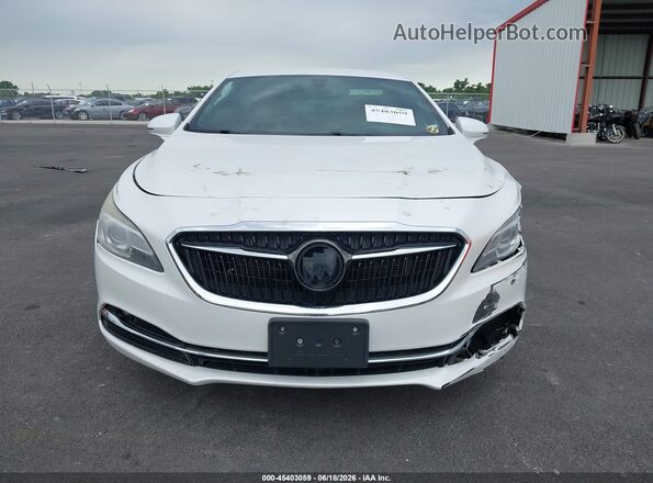 1G4ZP5SS8HU161680 2017 BUICK LACROSSE White Instrument cluster view