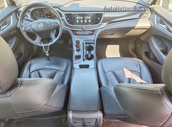 1G4ZP5SS9JU141184 2018 BUICK LACROSSE Black Вид панелі приладів