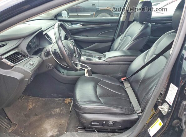1G4ZP5SSXHU169182 2017 BUICK LACROSSE Черный Вид салона спереди