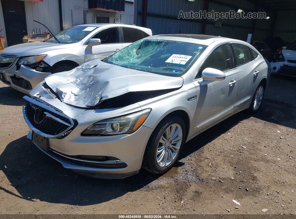 1G4ZP5SZ9JU100700 2018 BUICK LACROSSE Silver Front left