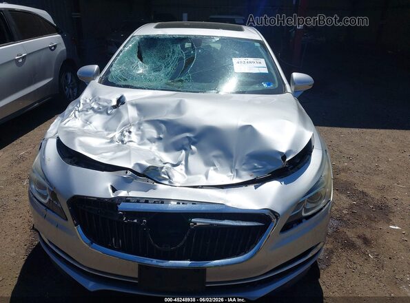 1G4ZP5SZ9JU100700 2018 BUICK LACROSSE Silver Front view