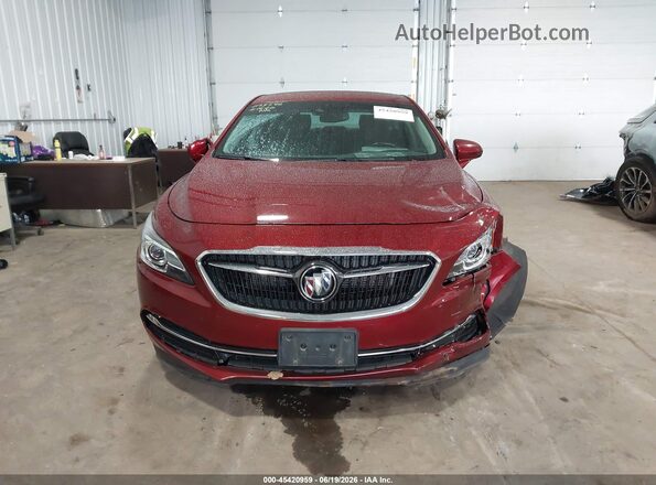 1G4ZR5SS4HU157376 2017 BUICK LACROSSE Red Rear interior view