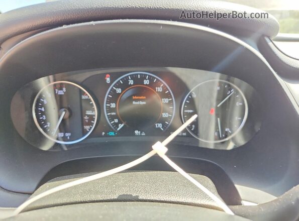 1G4ZR5SSXHU189880 2017 BUICK LACROSSE Черный Вид щитка приборов