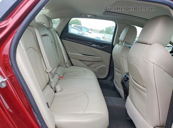 1G4ZS5SS1HU178187 2017 BUICK LACROSSE Burgundy Vista de los asientos traseros