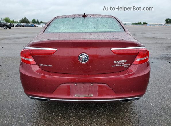 1G4ZS5SS1HU178187 2017 BUICK LACROSSE Burgundy Vista trasera