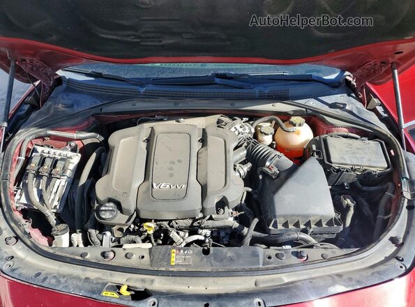 1G4ZS5SS3JU137436 2018 BUICK LACROSSE Red Rear interior view