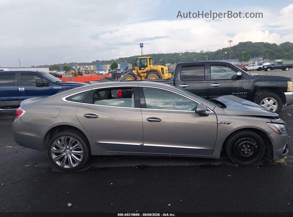 1G4ZS5SS4JU144105 2018 BUICK LACROSSE Gray Вид задньої частини салону