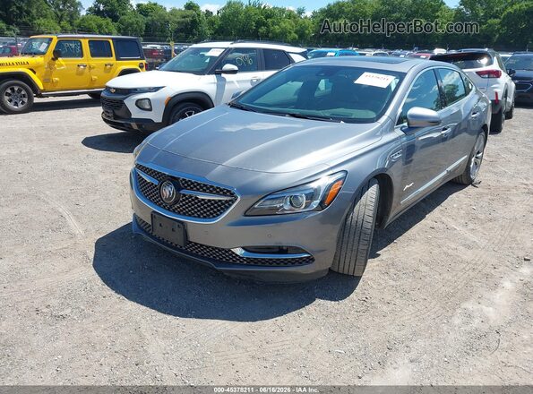 1G4ZU5SS4KU130877 2019 BUICK LACROSSE Gray წინა მარცხენა ხედი სამი მეოთხედიდან