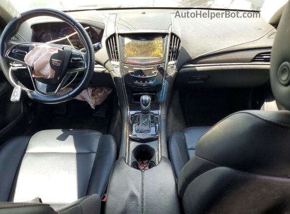 1G6AA5RA1G0107727 2016 CADILLAC ATS Black Vista del salpicadero