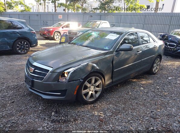 1G6AA5RA7G0103097 2016 CADILLAC ATS Gray Front view