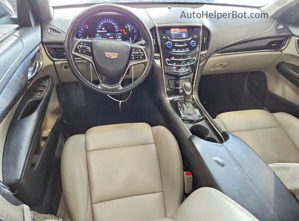 1G6AA5RA8G0106574 2016 CADILLAC ATS Угольный Вид панели приборов