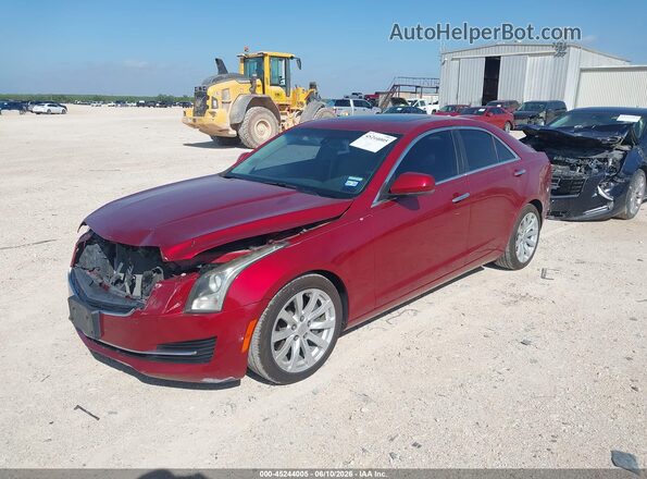 1G6AA5RX1H0216629 2017 CADILLAC ATS Red Передня ліва чверть