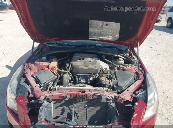 1G6AA5RX1H0216629 2017 CADILLAC ATS Red Вид ззаду