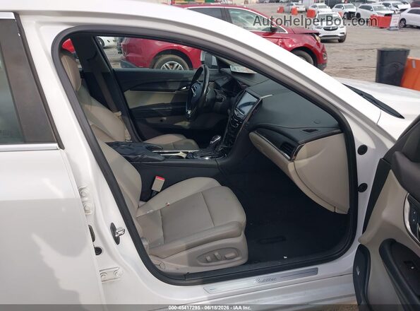 1G6AA5RX3H0109100 2017 CADILLAC ATS White Widok wnętrza z przodu