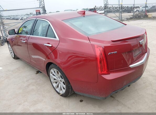 1G6AA5RX5H0147461 2017 CADILLAC ATS Red Հետևի ձախ