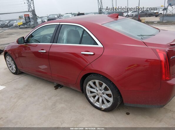 1G6AA5RX5H0147461 2017 CADILLAC ATS Red Սալոնի 360 աստիճան տեսք