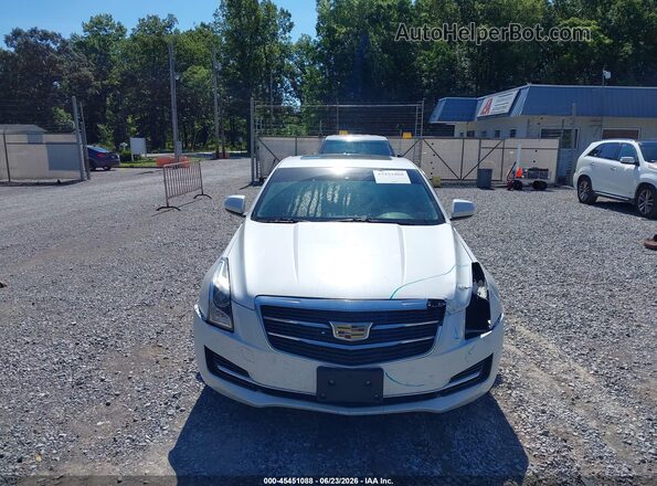 1G6AA5RX6H0178864 2017 CADILLAC ATS White Սարքավորումների վահանակի տեսք