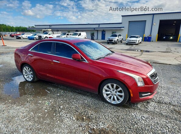 1G6AA5RX7H0211502 2017 CADILLAC ATS Burgundy Delantero derecho