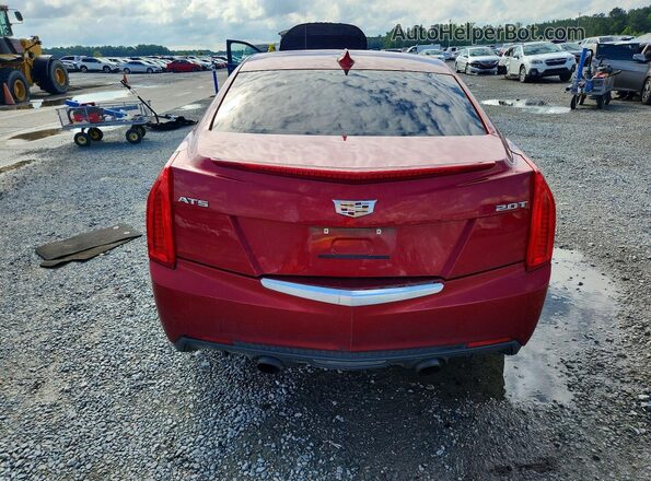 1G6AA5RX7H0211502 2017 CADILLAC ATS Burgundy Vista trasera