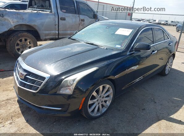1G6AB5RX0H0159613 2017 CADILLAC ATS Black Передня ліва чверть