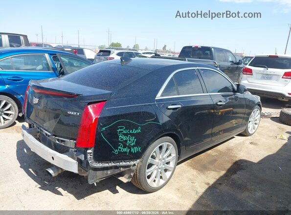 1G6AB5RX0H0159613 2017 CADILLAC ATS Black Задня права чверть
