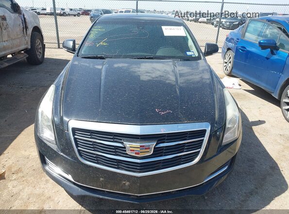 1G6AB5RX0H0159613 2017 CADILLAC ATS Black Вид задньої частини салону