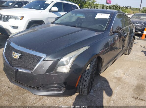 1G6AB5RX7G0112643 2016 CADILLAC ATS Серый Передняя левая четверть