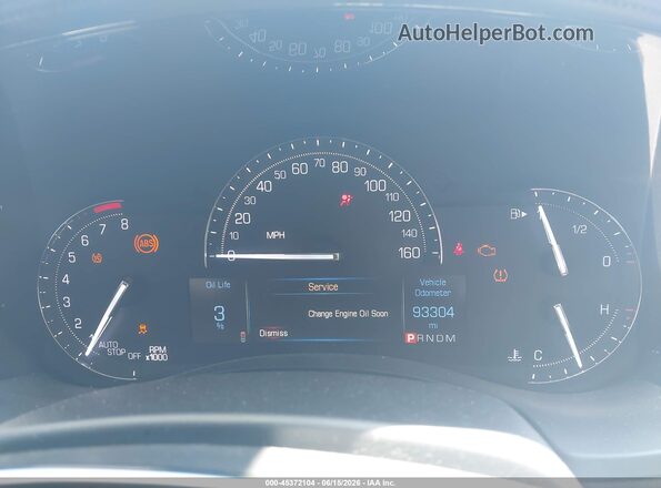 1G6AB5SX4H0123725 2017 CADILLAC ATS Black უკანა სავარძლების ხედი