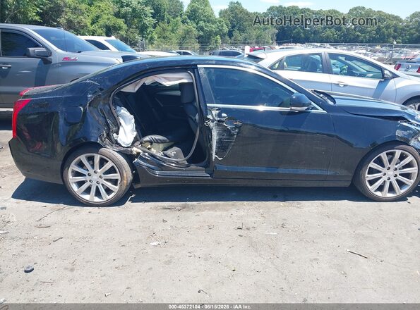 1G6AB5SX4H0123725 2017 CADILLAC ATS Black უკანა სალონის ხედი