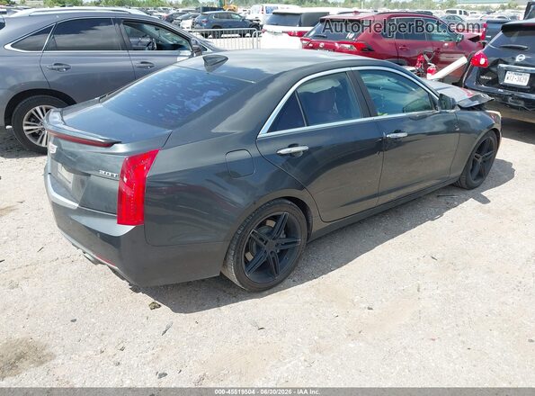 1G6AC5SX9G0107046 2016 CADILLAC ATS Gray Задня права чверть