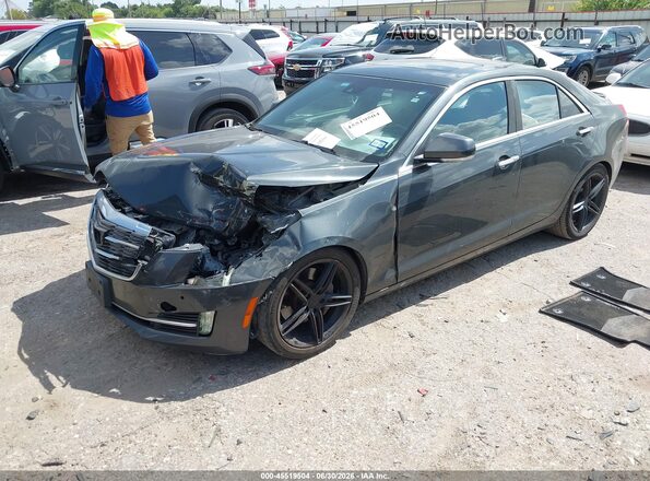 1G6AC5SX9G0107046 2016 CADILLAC ATS Gray Передня ліва чверть