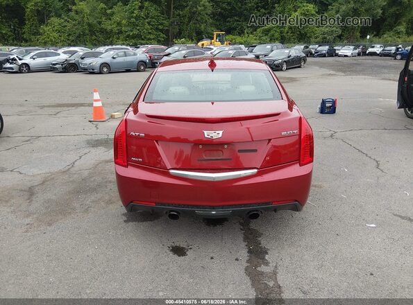 1G6AE5RX2J0171565 2018 CADILLAC ATS Red 