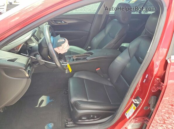 1G6AE5RX9J0155847 2018 CADILLAC ATS Красный Вид салона спереди