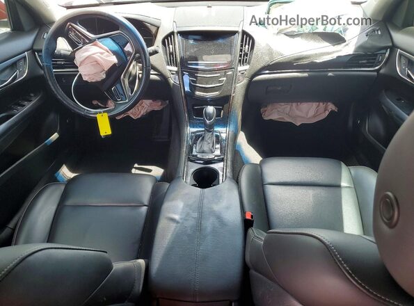1G6AE5RX9J0155847 2018 CADILLAC ATS Красный Вид панели приборов