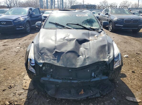 1G6AF5RX3J0155579 2018 CADILLAC ATS Charcoal Դիմացի տեսք
