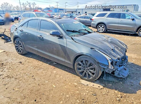 1G6AF5RX3J0155579 2018 CADILLAC ATS Charcoal Առջևի աջ