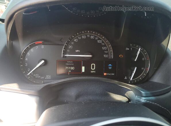 1G6AF5RX3J0181566 2018 CADILLAC ATS Black Вид щитка приладів